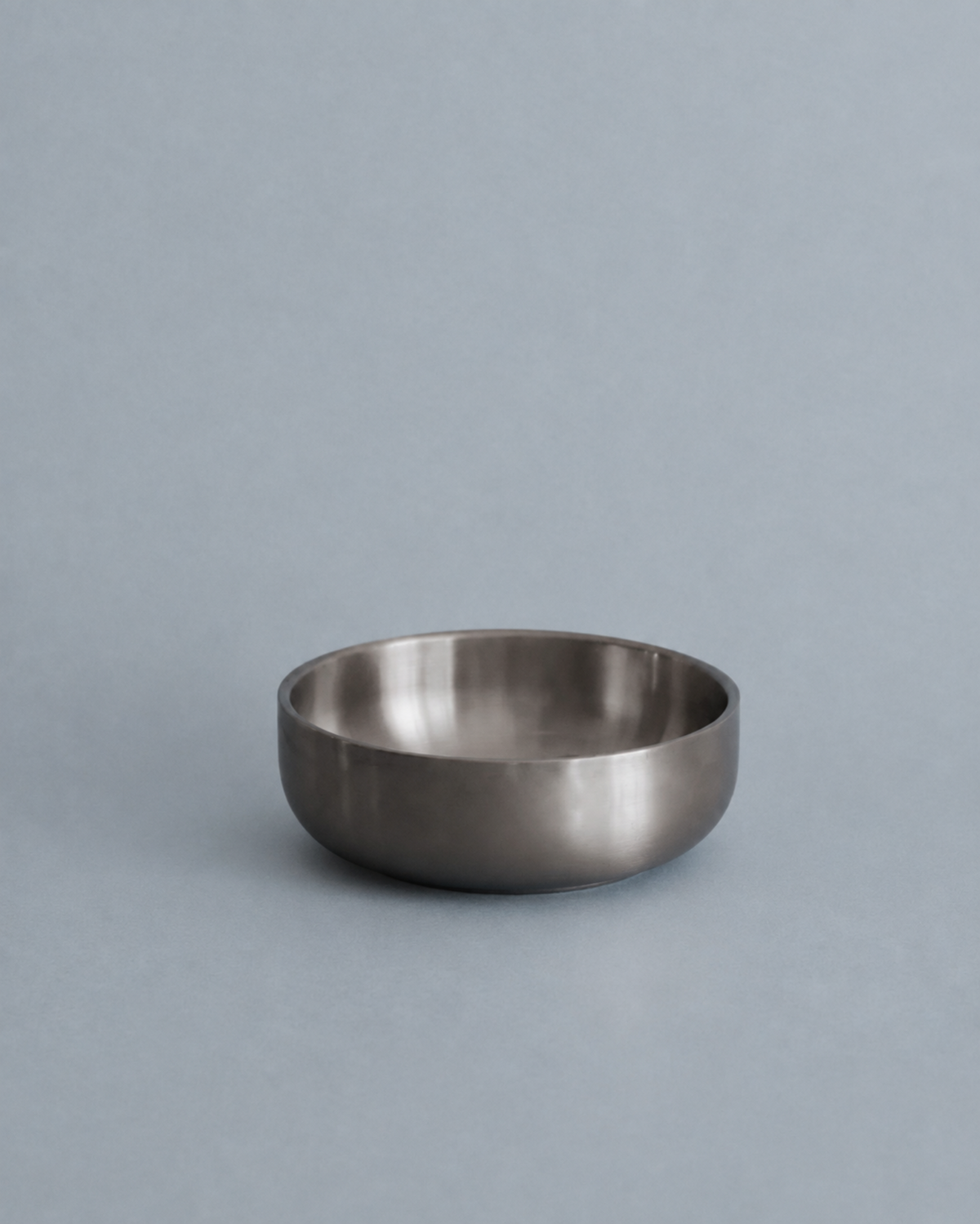 Meridian Bowl - Double Layer Brushed Chrome